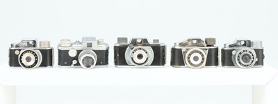 Lot 740 - A Selection of Sub Miniature Cameras