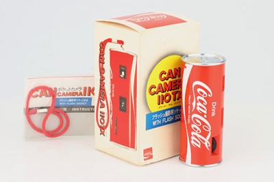 Lot 384 - A Coca-Cola Can Camera 110TX 110 Compact Camera