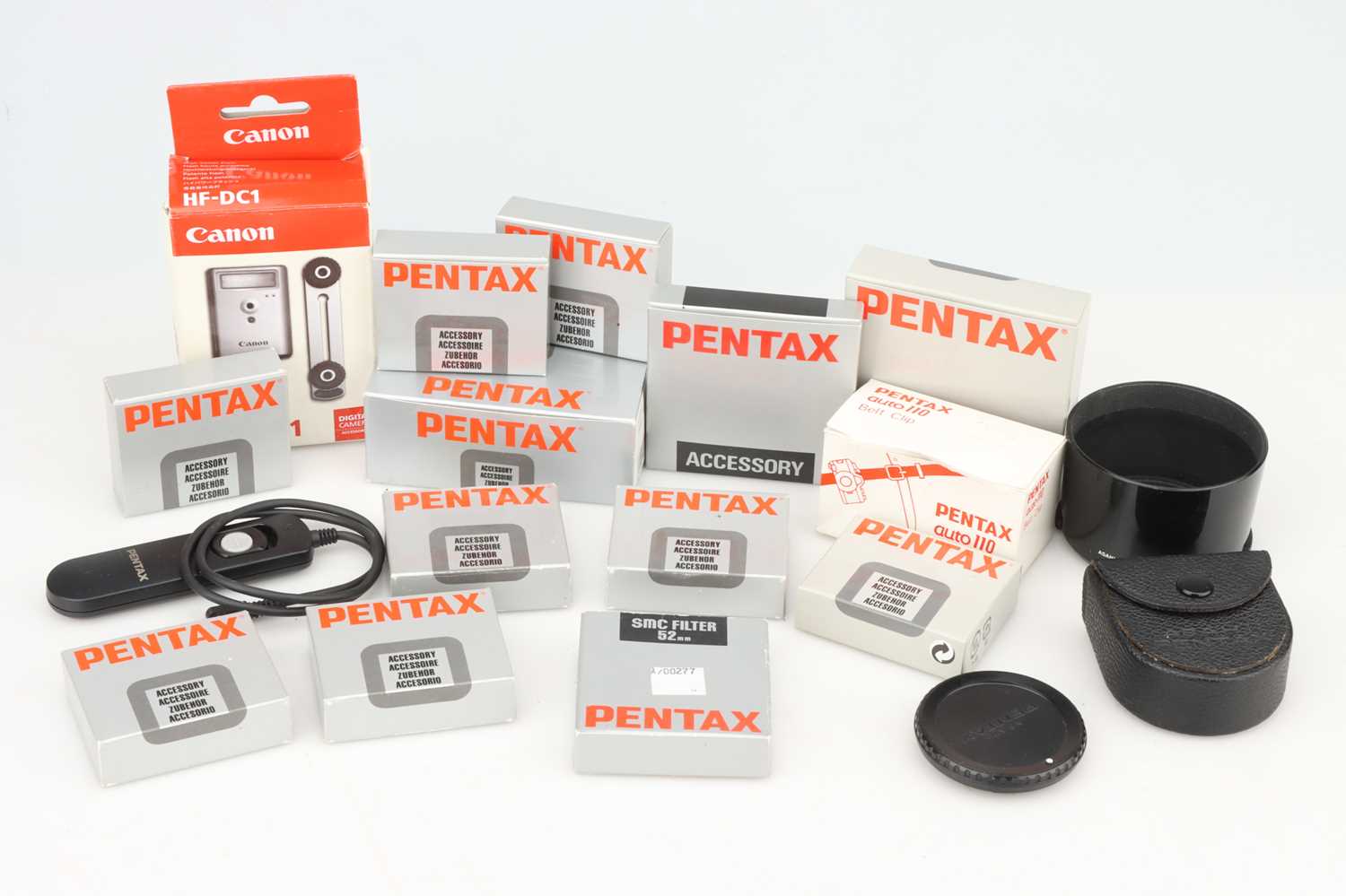 Lot 386 - A Mixed Selection of Pentax Accessories