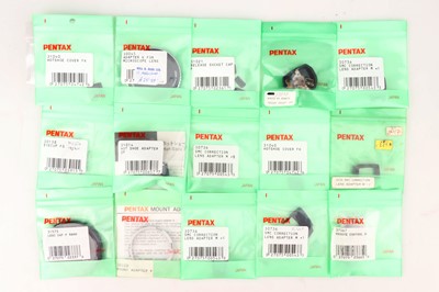 Lot 387 - A Mixed Selection of Pentax Accessories