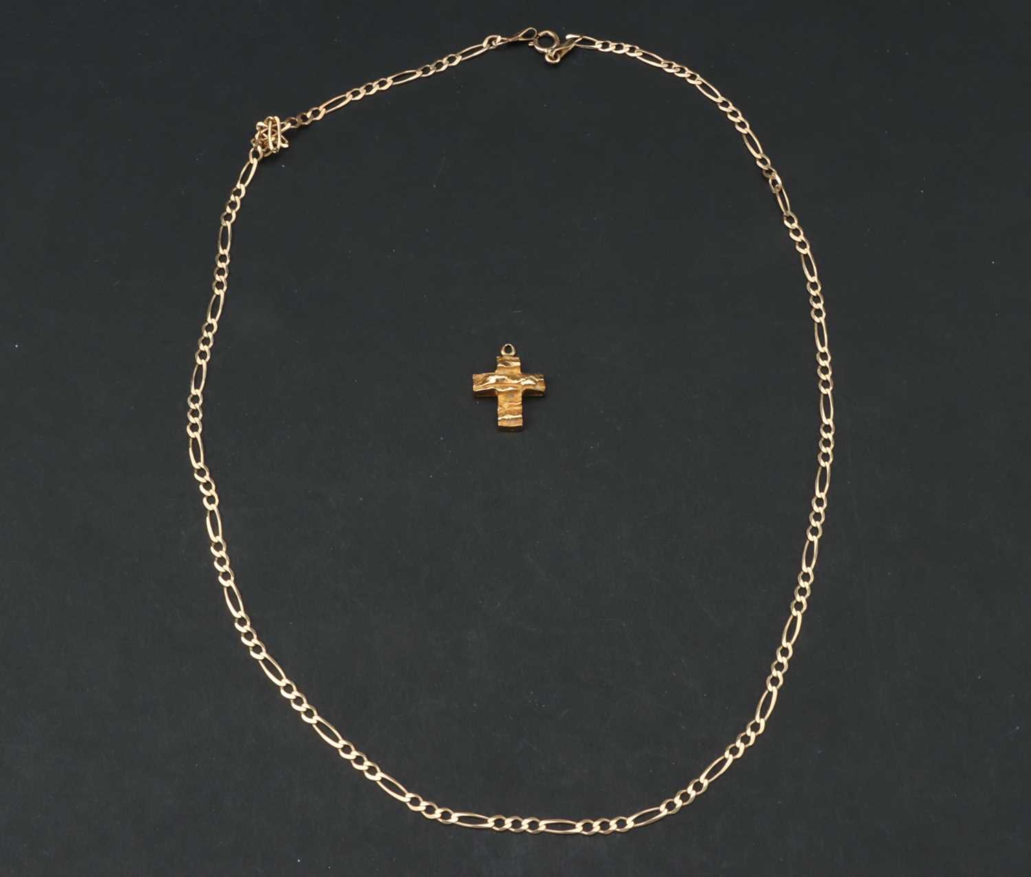 Lot 115 - A Lapponia 18 ct Gold Cross