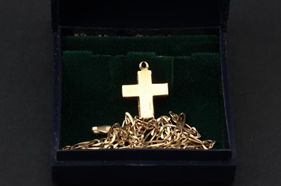 Lot 115 - A Lapponia 18 ct Gold Cross