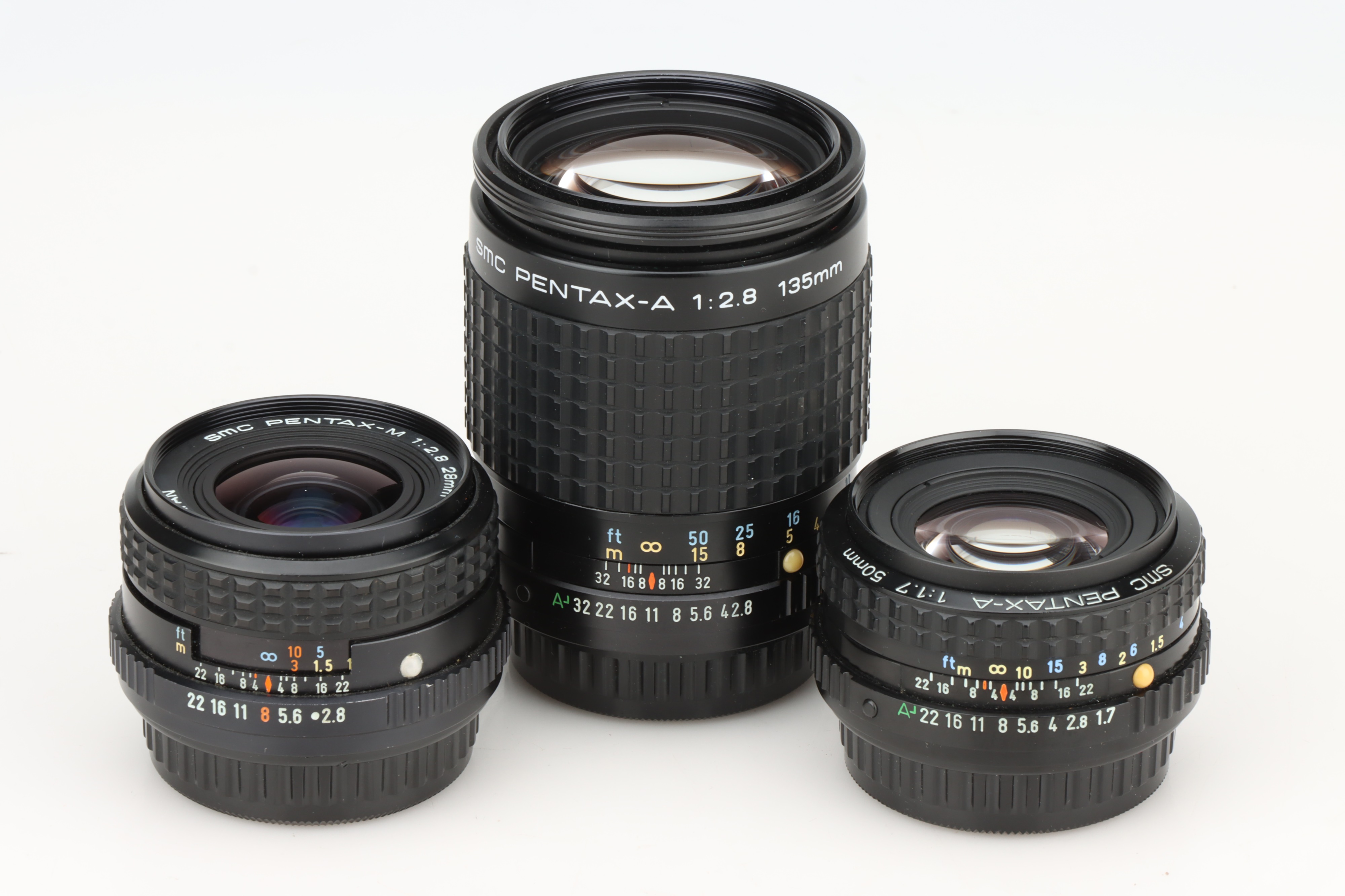 Lot 729 - A Trio of SMC Pentax Lenses,