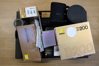 Lot 616 - A Selection of Nikon Empty Boxes & Cases