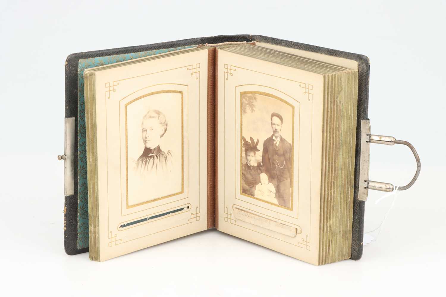 Lot 350 - A Small Carte de Visite Album,