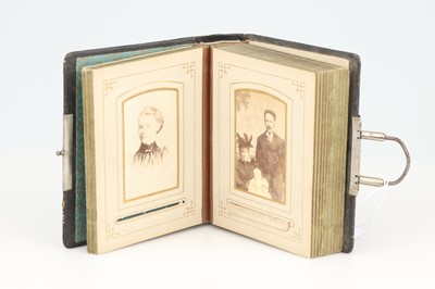 Lot 350 - A Small Carte de Visite Album