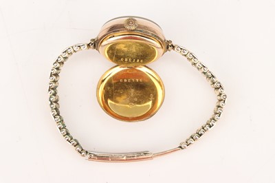 Lot 105 - A 9 ct Gold Cased Trench Style Watch