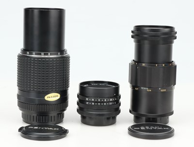 Lot 634 - Three Pentax Close-Up & Macro Lenses