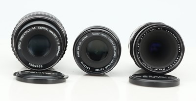 Lot 634 - Three Pentax Close-Up & Macro Lenses