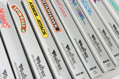 Lot 98 - A Large Collection of Original Vectrex Console Game Cartridges