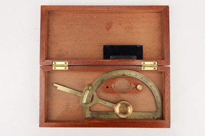 Lot 267 - A Vernier Protractor