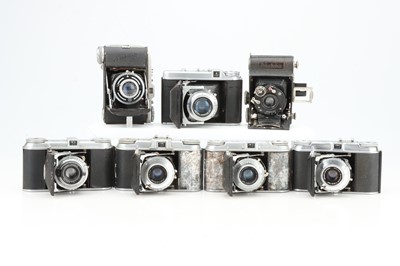 Lot 365 - A Selection of Various Folding Cameras