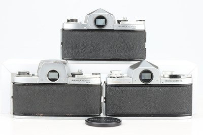 Lot 412 - Three Miranda SLR Cameras