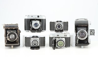 Lot 774 - A Selection of Folding Cameras