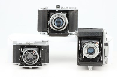 Lot 776 - Three Folding Cameras