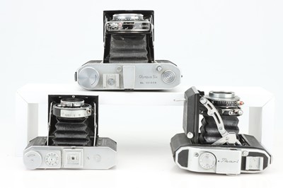 Lot 776 - Three Folding Cameras