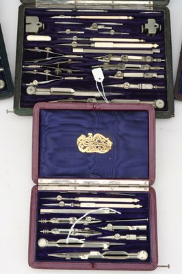 Lot 291 - Four Sets of Drawing/Drafting Instruments