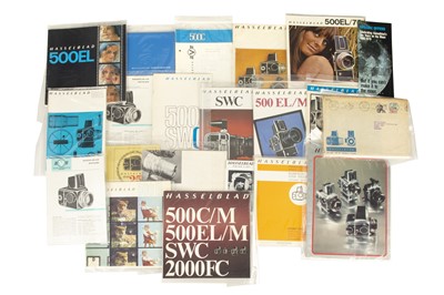 Lot 124 - A Fine Selection of Early Hasselblad Literature & Brochures