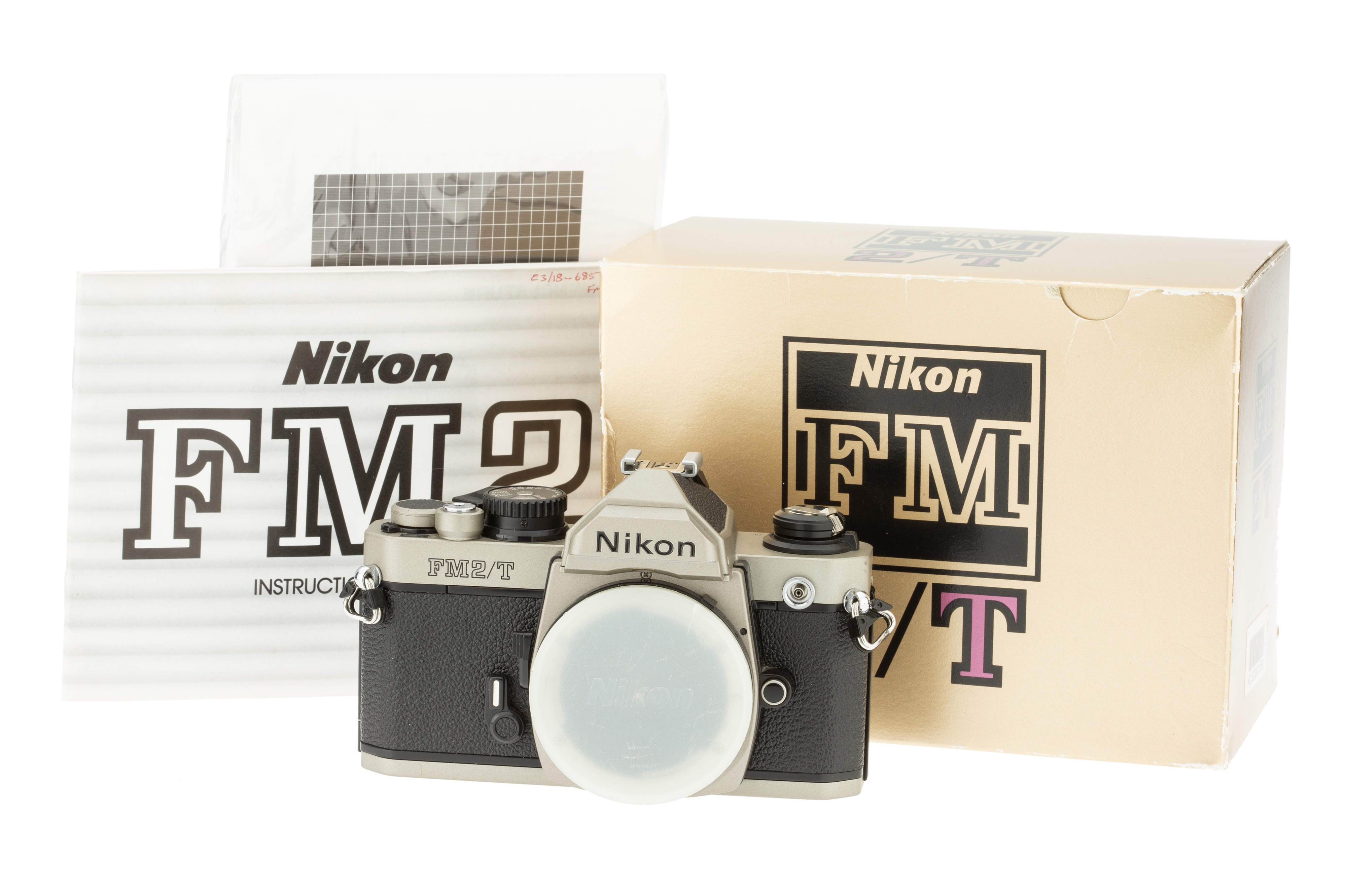 Lot 83 A Nikon FM2T Titanium SLR Body,