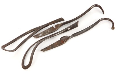 Lot 190 - A Pair of Large Obstetric Forceps of Unusual Design