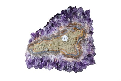 Lot 203 - Minerals, Amethyst Cluster on Matrix, North Uruguay