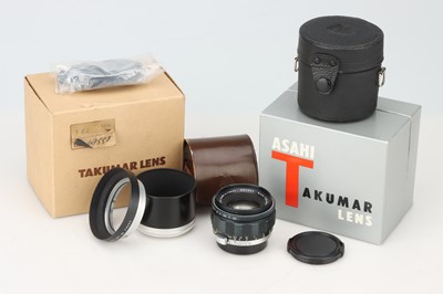 Lot 638 - A Boxed Asahi Auto-Takumar f/2.2 55mm Lens