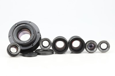 Lot 566 - A Selection of Various Enlarger / Repro Lenses