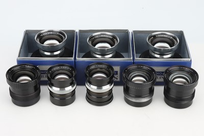 Lot 567 - A Selection of Schenider Lenses