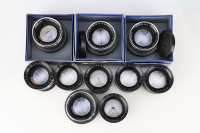 Lot 568 - A Selection of Schneider Lenses