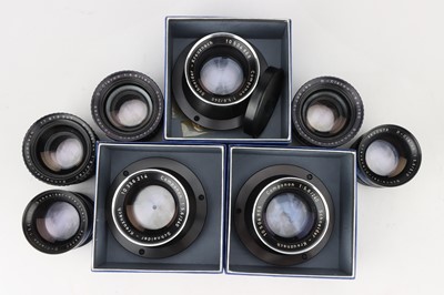 Lot 572 - A Selection of Schneider Lenses