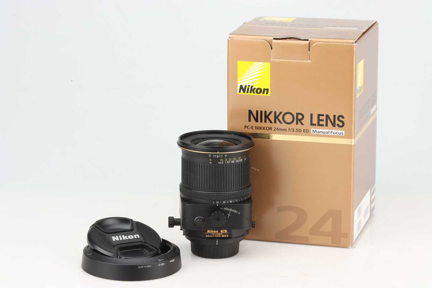 Lot 623 - A Nikon PC-E Nikkor ED D f/3.5 24mm Lens,