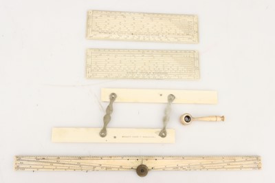 Lot 269 - Ivory and Bone Drawing Instruments