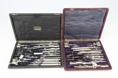 Lot 280 - Four Sets of Drawing Instruments