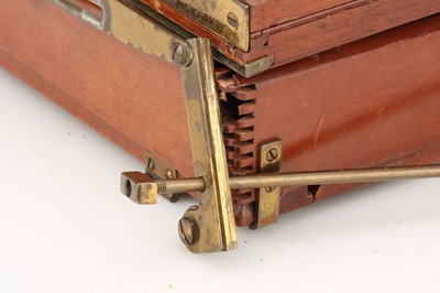 Lot 586 - A Thornton Pickard Imperial Tripple Extension Half Plate Camera