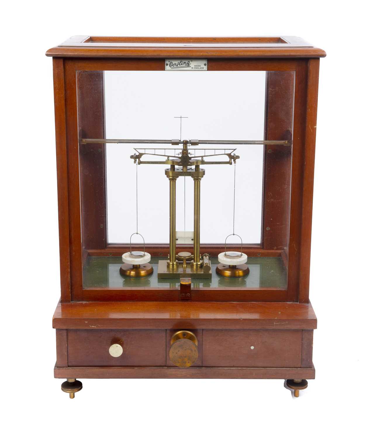 Lot 235 - A Fine Victorian Analytical Scale,