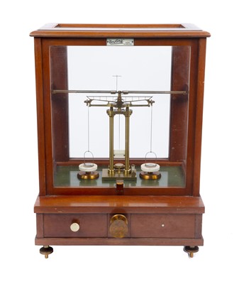 Lot 235 - A Fine Victorian Analytical Scale