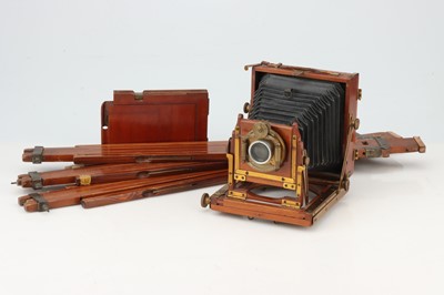 Lot 588 - A Camera Construction Co, Condor Quarter Plate Field Camera