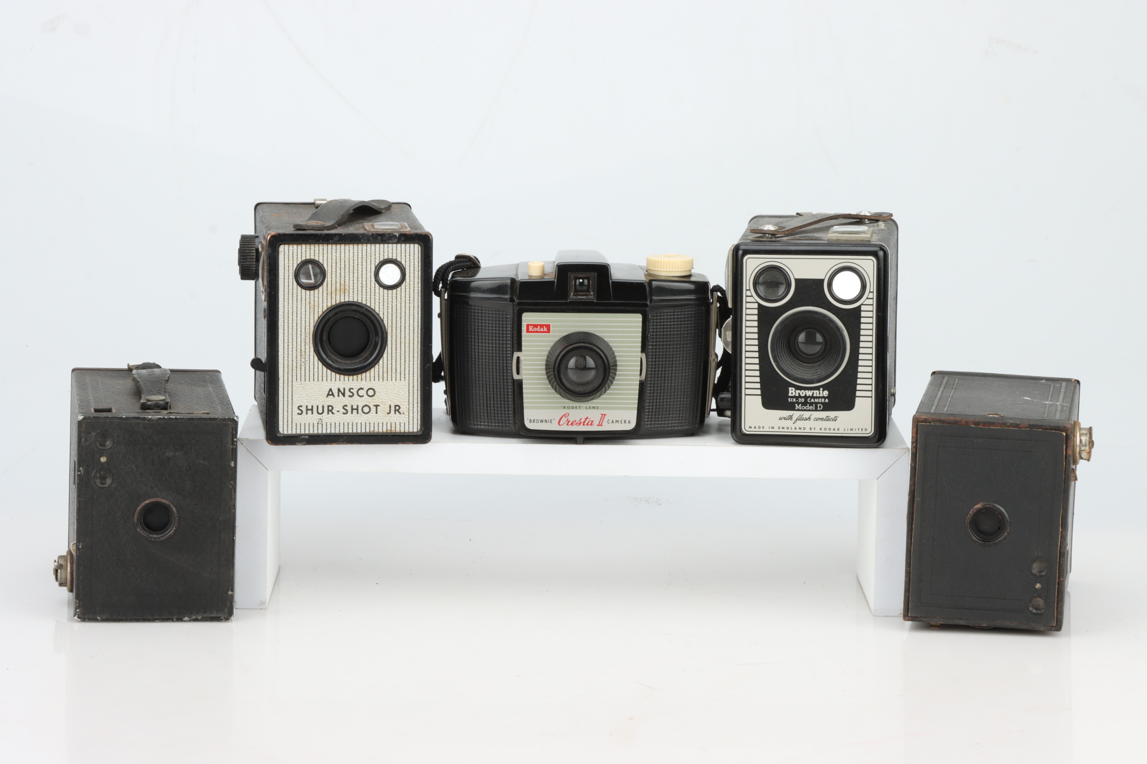 Lot 799 - A Selection of Box Type Cameras,