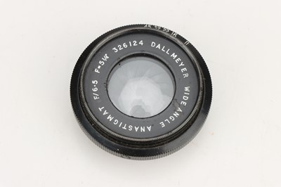 Lot 580 - A Dallmeyer Wide Angle Anastigmat 5¼" f/6.5 Lens