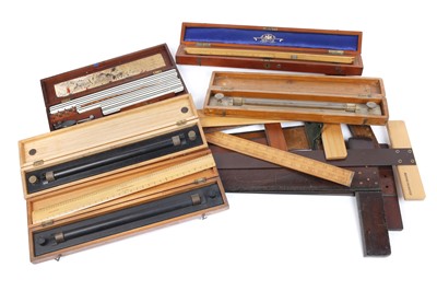 Lot 302 - A Collection of Drawing Instruments