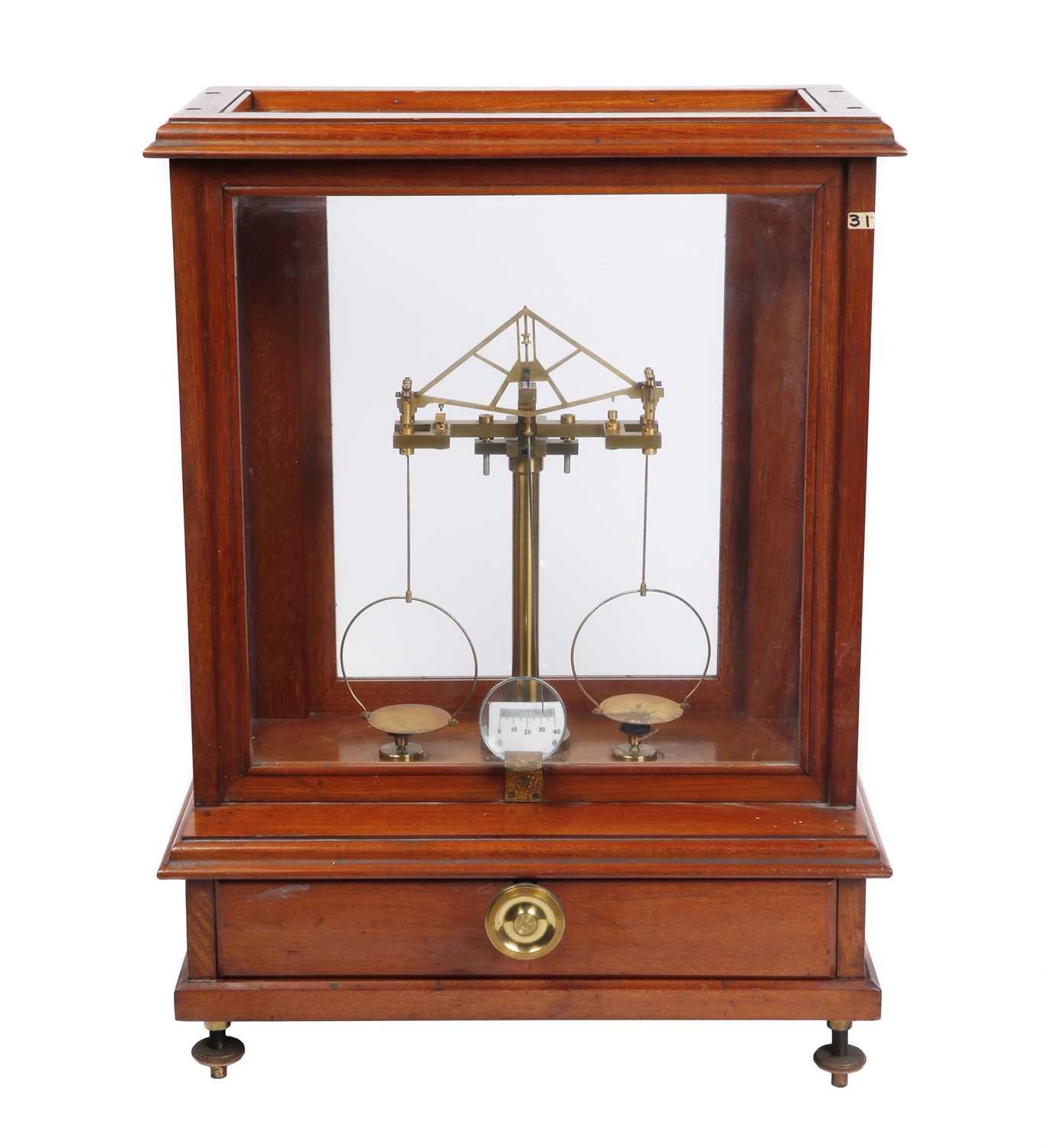 Lot 236 - Fine Victorian Analytical Balance