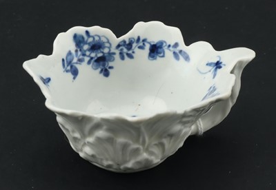 Lot 89 - 18th Century Worcester Butter Boat