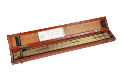 Lot 240 - A Customs Officers Folding Yard Measure