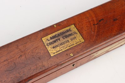 Lot 244 - Custom Officers Folding Yard Measure