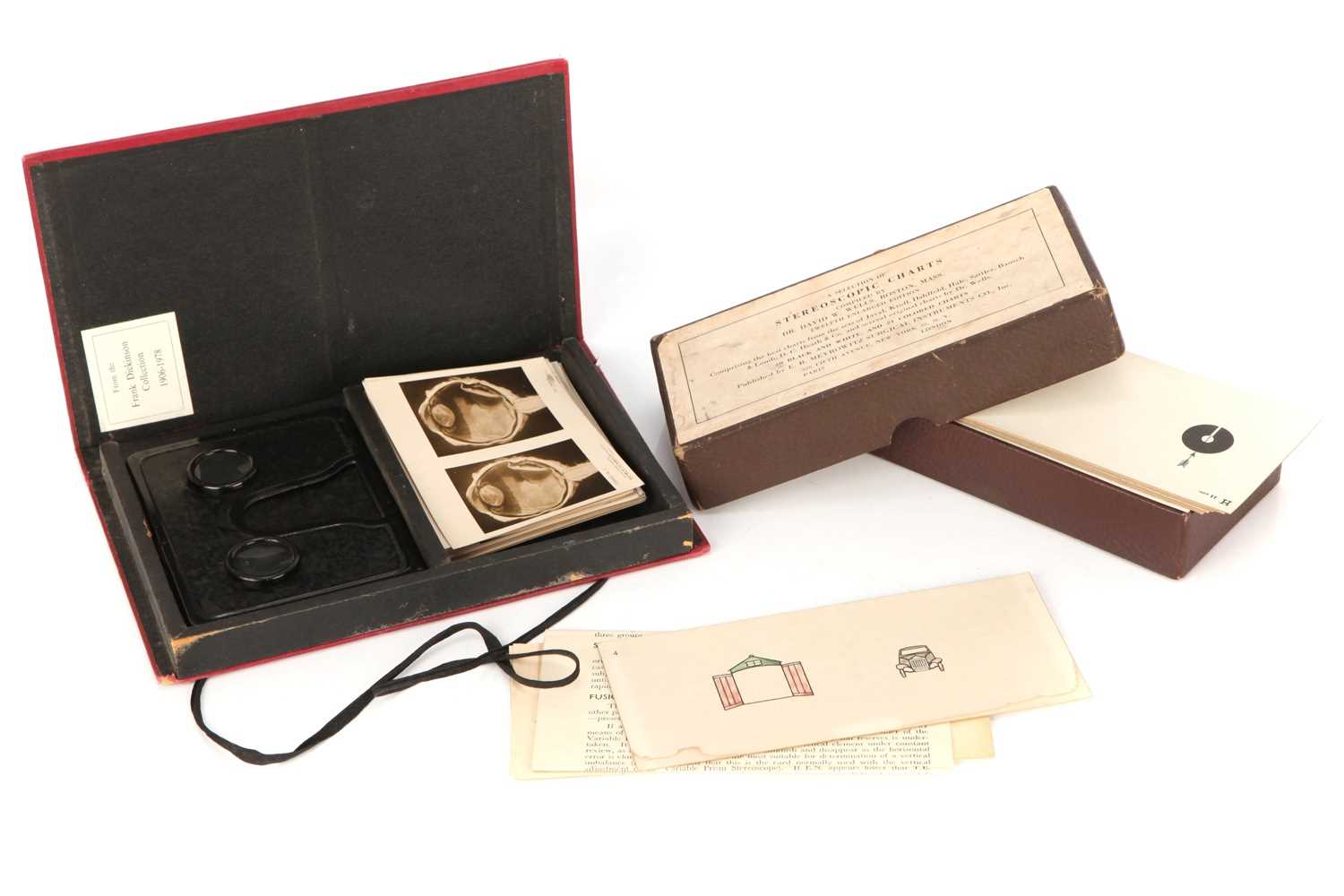 Lot 203 - Anatomy & Physiology of the Eye Stereoviews & Stereoviewer