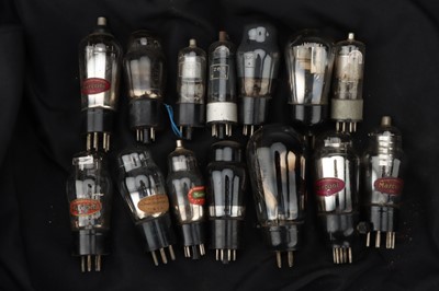 Lot 136 - A Collection of 14 Marconi Radio Valves