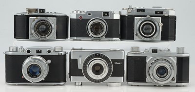 Lot 377 - A Selection of Various Cameras