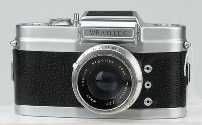 Lot 398 - A Wray Wrayflex Ia Camera