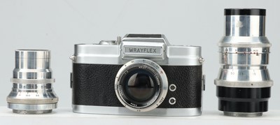 Lot 402 - A Wray Wrayflex I Camera Outfit