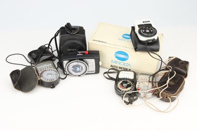 Lot 451 - A Selection of Early Light Meters